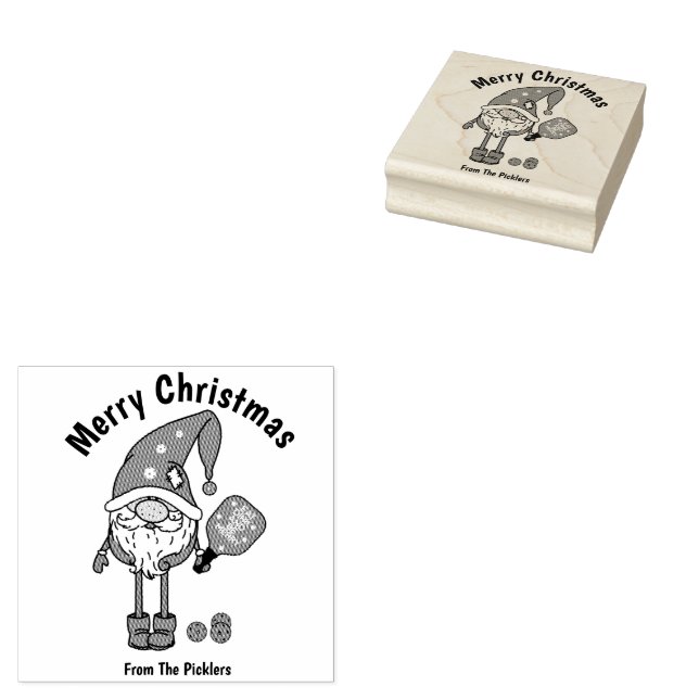 Weihnachtskleball Briefmarke Gummistempel (Stempel)