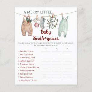 Weihnachtskleidung Ein Fröhliches Kleines Baby Sca
