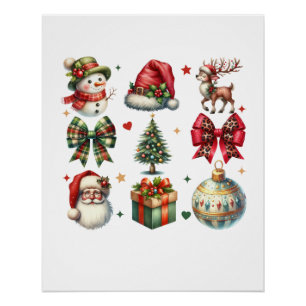 Weihnachtskletter Poster