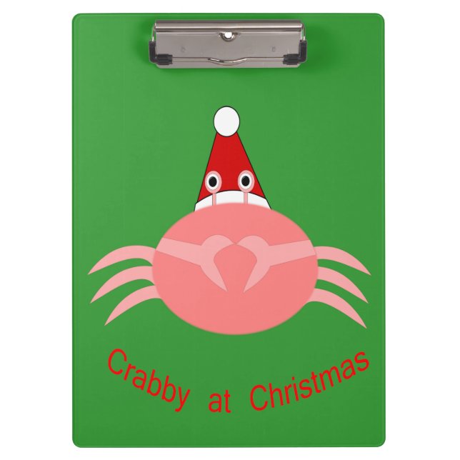 Weihnachtskletterwand Klemmbrett (Vorderseite)