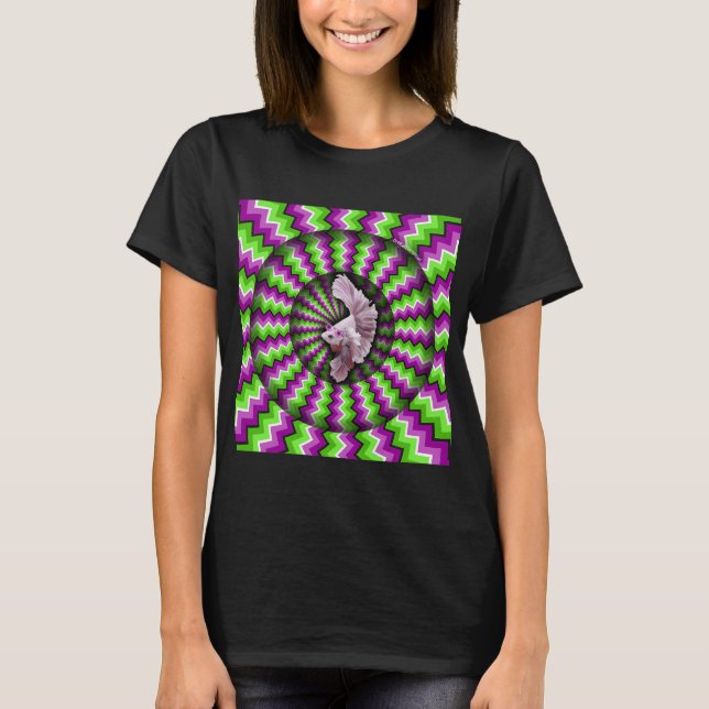 Weihnachtsknochenfisch T-Shirt (Vorderseite)