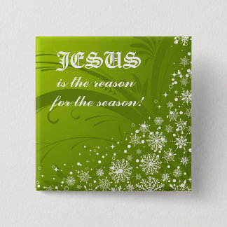 Weihnachtsknopf Button