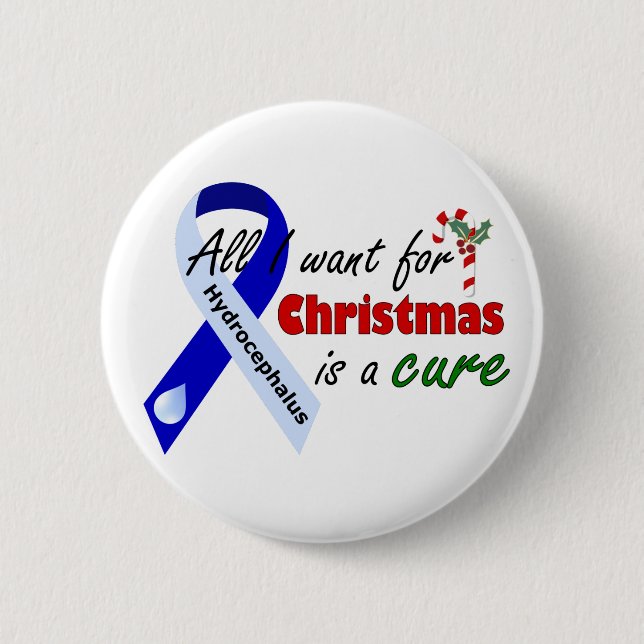 Weihnachtsknopf Button (Vorderseite)