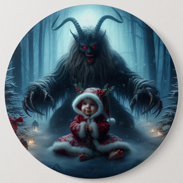 Weihnachtsknopfknopf Button (Vorderseite)