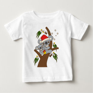 Weihnachtskoala Baby T-shirt