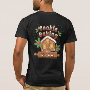 Weihnachtskoch Backkuchen Lebkuchen Haus - T-Shirt