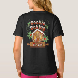 Weihnachtskoch Backkuchen Lebkuchen Haus - T-Shirt