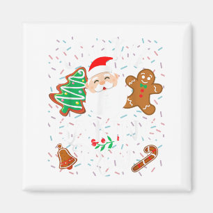 Weihnachtskochen Backen Crew Cookie Crew Familie C Magnet