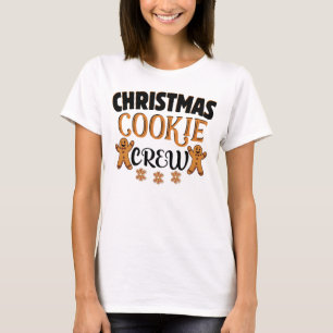 Weihnachtskochen Backen Crew passt Familie T-Shirt