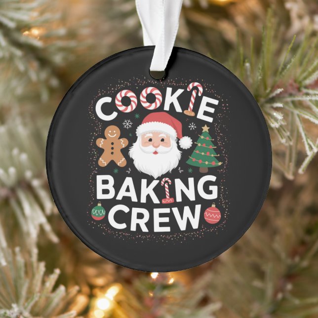 Weihnachtskochen Backen Crew Weihnachten Ornament (Baum)