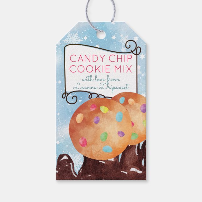 Weihnachtskochmix in Weihrauchbeschenkung Geschenkanhänger (Vorderseite)