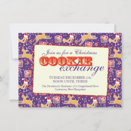 Weihnachtskochtausch & Etiquette laden Einladung