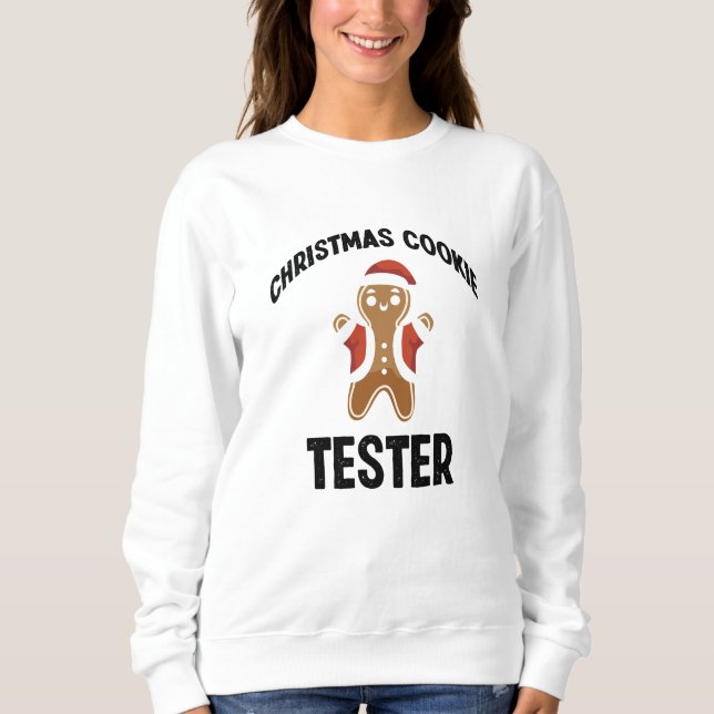 Weihnachtskochtkuchen Baker Gingerbrot Sweatshirt (Vorderseite)