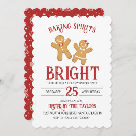 Weihnachtskochtopf Backen Party Einladung