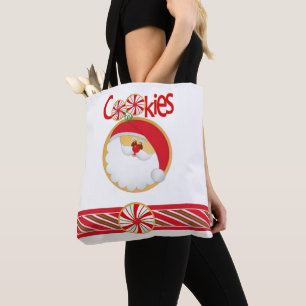 Weihnachtskochtopf - Volldrucktasche, Mittel Tasche
