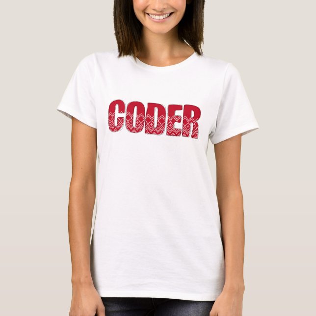 Weihnachtskoder, Software-Ingenieur, Frauen in der T-Shirt (Vorderseite)