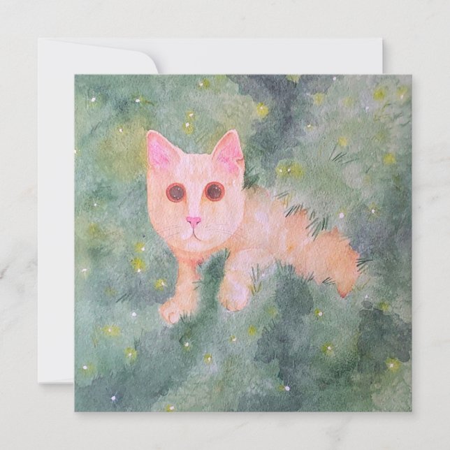 Weihnachtskokarte Feiertagskarte (Vorderseite)