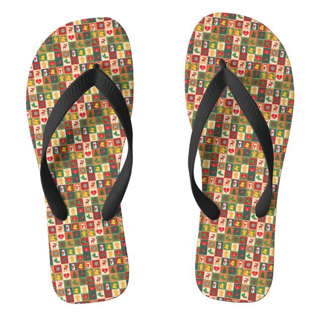 Weihnachtskollektion Flip Flops (Fußbett)