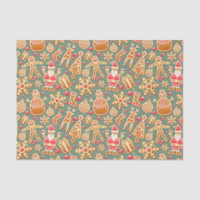 Weihnachtskollektion Seidenpapier (Vorderseite)