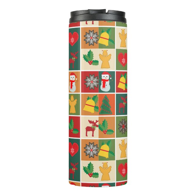 Weihnachtskollektion Thermosbecher (Rückseite)