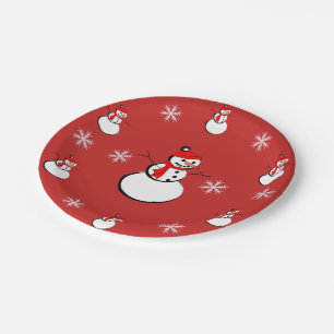Weihnachtskollektion von Suzanne Elizabeth - Feier Pappteller
