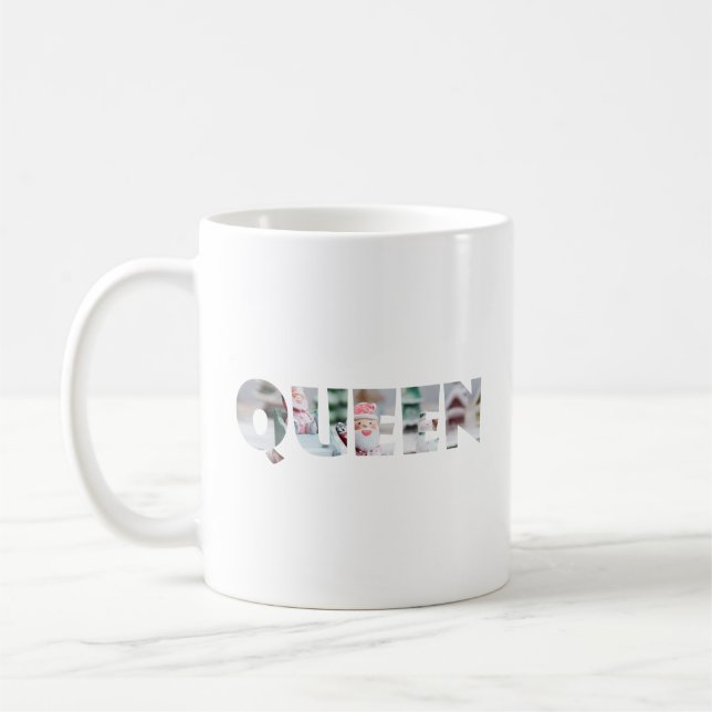 Weihnachtskönigin Kaffeetasse (Links)