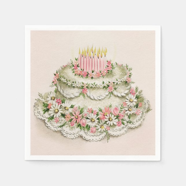 Weihnachtskönigin von Cakes Napkins Serviette (Vorderseite)