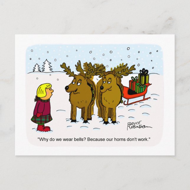 Weihnachtskonzept 12 postkarte (Vorderseite)