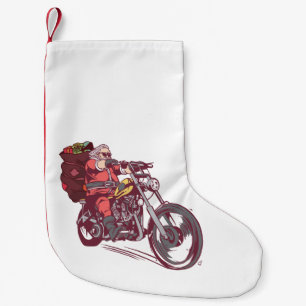 Weihnachtskostüm für Biker Einladung Kleiner Weihnachtsstrumpf