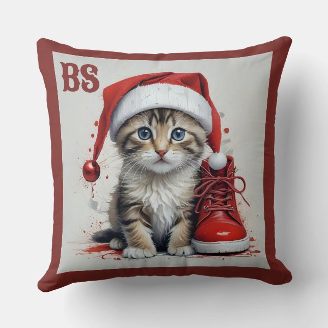 Weihnachtskostüme - Weihnachtsmuscheln Kissen (Rückseite)