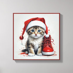 Weihnachtskostüme - Weihnachtsmuscheln Leinwanddruck