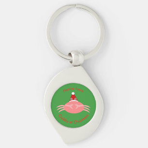 Weihnachtskrab CustomKeychain Schlüsselanhänger