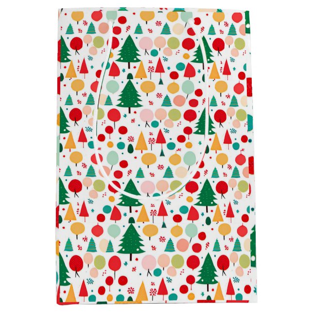 Weihnachtskraft Mittlere Geschenktüte (Vorderseite)