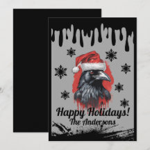 Weihnachtskrähe 3, Frohe Weihnachten! Weihnachtska