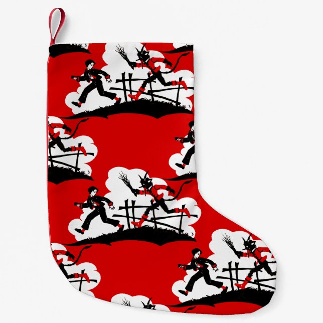 Weihnachtskrampf Kleiner Weihnachtsstrumpf (Vorderseite)