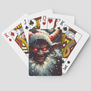 Weihnachtskrampus (1) spielkarten