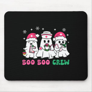 Weihnachtskrankenschwester Boo Boo Crew Geist Sant Mousepad