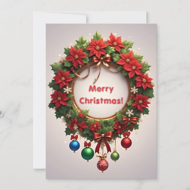 Weihnachtskranz (Vorderseite)