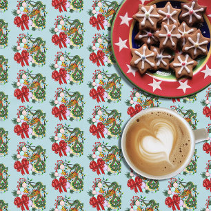 Weihnachtskranz des chinesischen Drachen Tischdecke