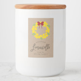 Weihnachtskranz, Etikett