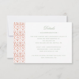 Weihnachtskranz mit Candy Cane Bow Details Dankeskarte