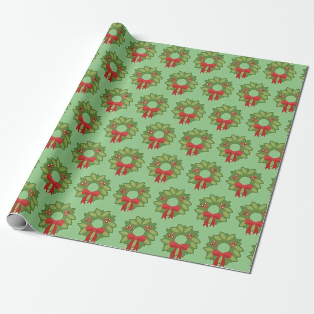 Weihnachtskreidepapier Geschenkpapier (Ungerollt)