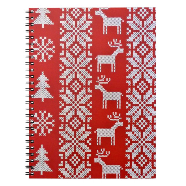 Weihnachtskreuz Notizblock (Vorderseite)