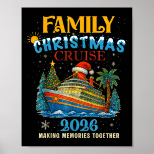 Weihnachtskreuzfahrt 2026 Familienfahrt Poster