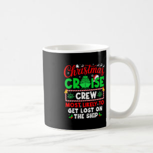 Weihnachtskreuzfahrt-Besatzung, die am wahrscheinl Kaffeetasse