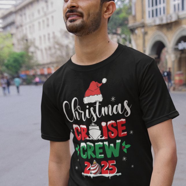 Weihnachtskreuzfahrt Crew Custom Ship T-Shirt (Von Creator hochgeladen)