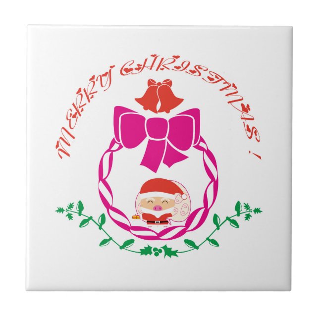 Weihnachtskrieg Fliese (Vorderseite)