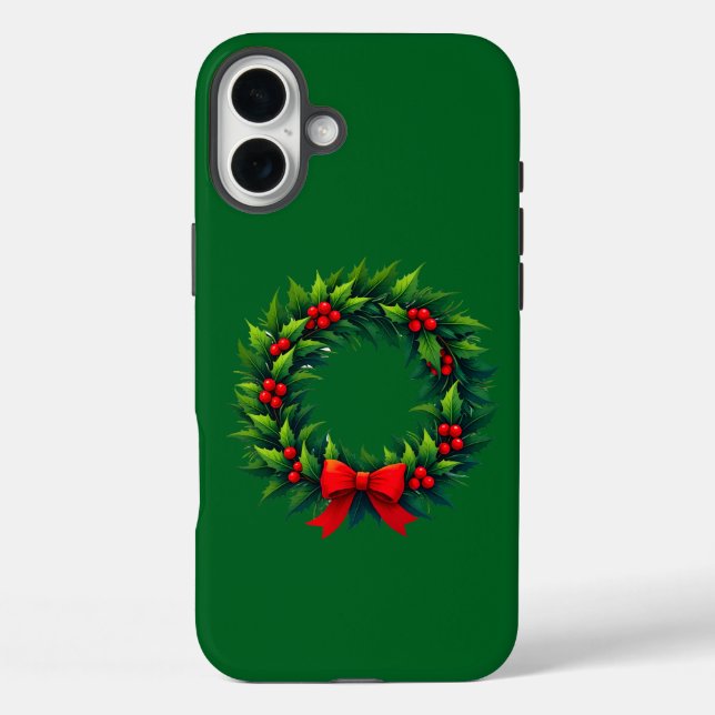 Weihnachtskrieg mit Red Bow Case-Mate iPhone Cas 16 Plus Hülle (Rückseite)
