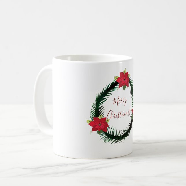 Weihnachtskrieg-Tasse Kaffeetasse (Vorderseite Links)