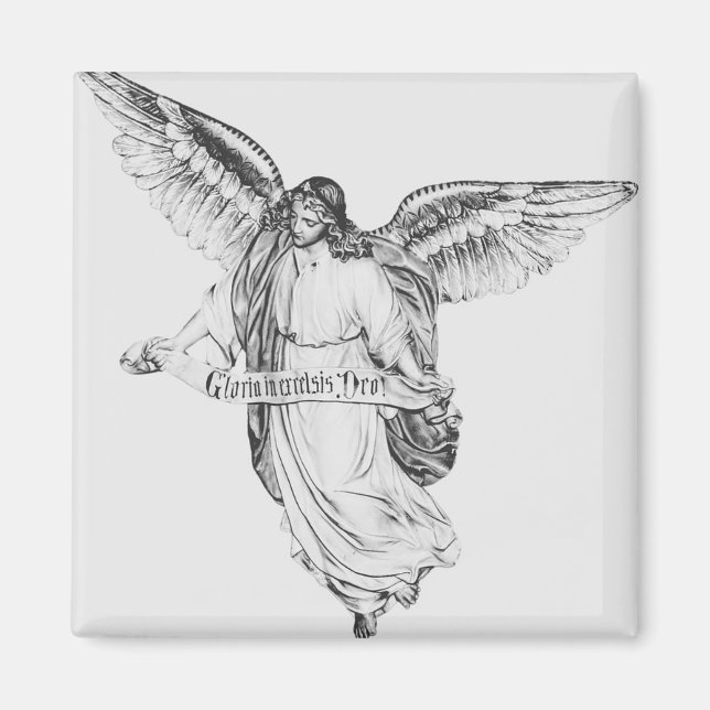 Weihnachtskrippe Angel Magnet (Vorne)